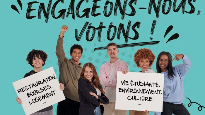 Du 6 au 8 février 2024, je vote Crous ! 1 visuel